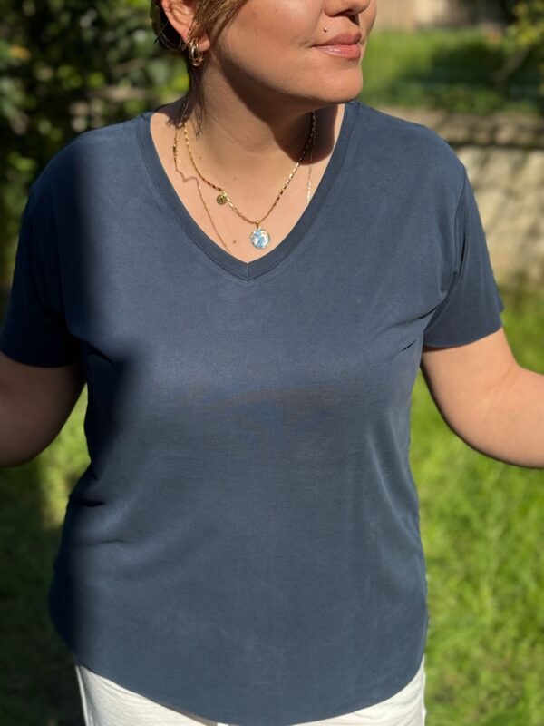 KISA KOLLU T-SHİRT